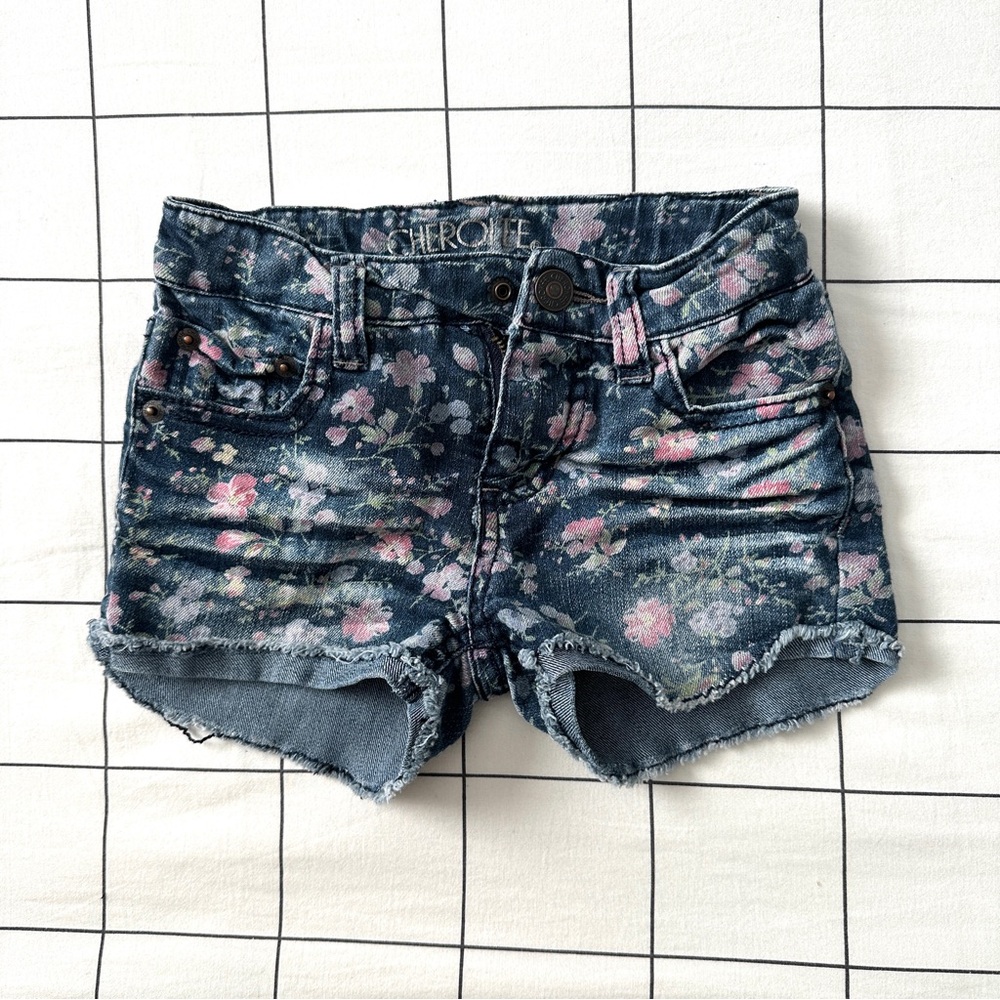 KIDS: denim shorts